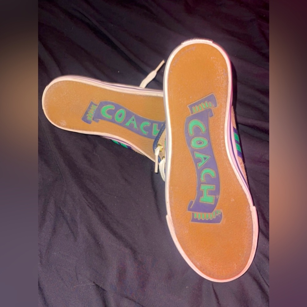 Coach slip ons